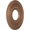 Ekena Millwork Cole Thermoformed PVC Ceiling Medallion Fits Canopies up to 4 1/4-in., Aged Copper CMP10COCAC - alternate 4